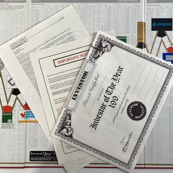 Complete! 1983 Investor board game - Picture 4 of 11